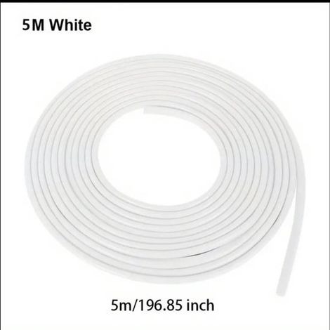 Rojo Protector de puerta de coche universal, tira protectora de borde puerta coche, tira goma moldura, protector contra arañazos puertas coche (1/5)