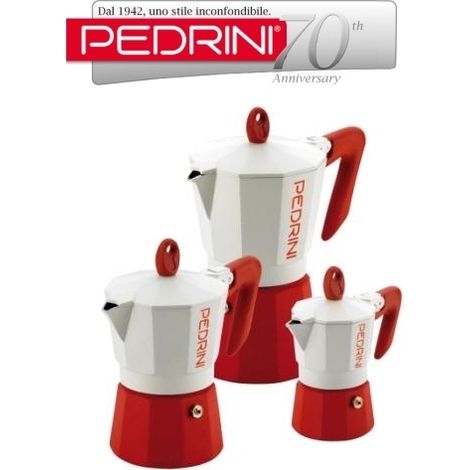 Caffettiera/Moka 6 tazze Pedrini - Linea Kaffettiera