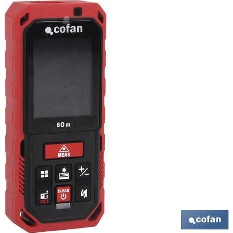 Medidor láser de distancias (100 m) con 6 funciones COFAN 10495002 (1/10)
