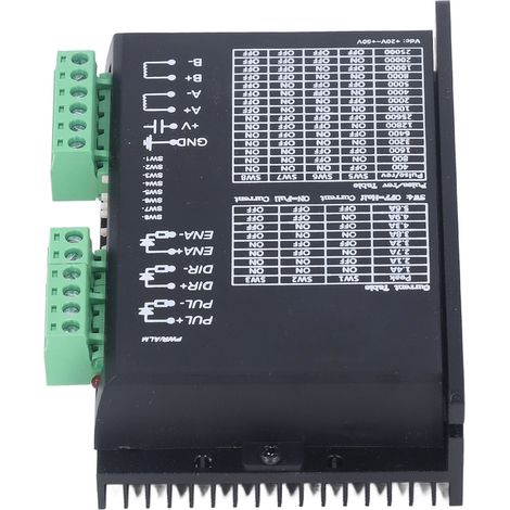 DM556 Schrittmotortreiber, digitaler DSP-Controller, 1,4 A–5,6 A einstellbar, für NEMA 23/24/34 (57/60/86 mm) Motoren (1/5)