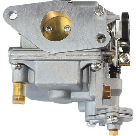 Carburateur complet pour moteur hors-bord Yamaha 4 temps 9.9-15 chevaux - Compatible avec 66M-14301-00. (1/5)