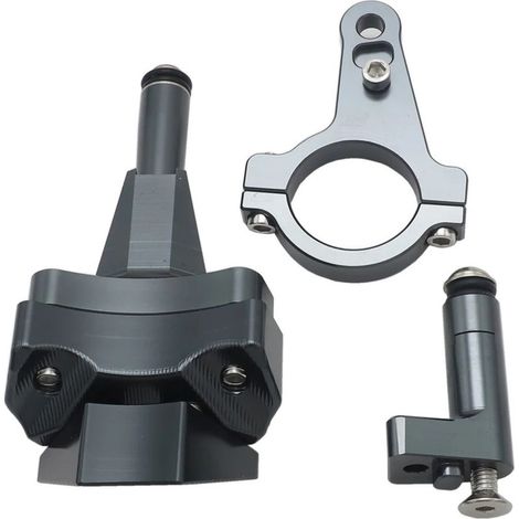 Motorrad-Modifikationsteile: Kawasaki Ninja 400 18-22 Titan-Lenkerhalterung mit Richtungsstabilisator-Dämpfung.
