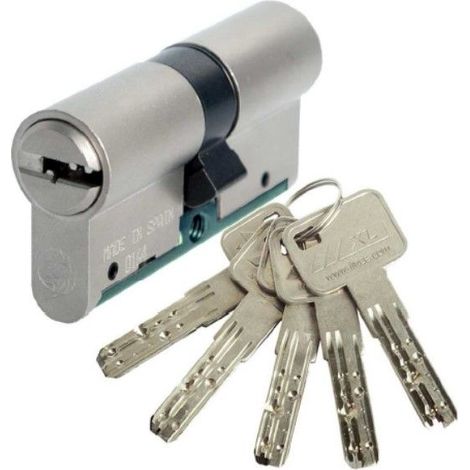 Cilindro Seguridad  30X30Mm C6 Niquel Leva Larga Lince (1/2)