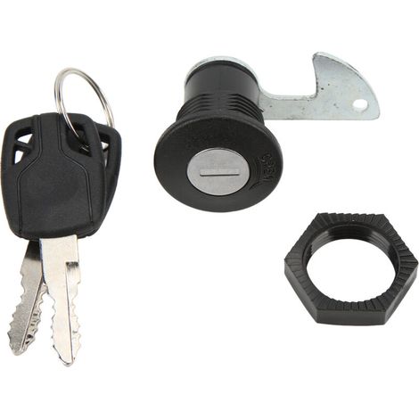 Scooter raccord queue serrure aluminium plastique universel pour motos électriques coffre de rangementB crochet court (1/5)