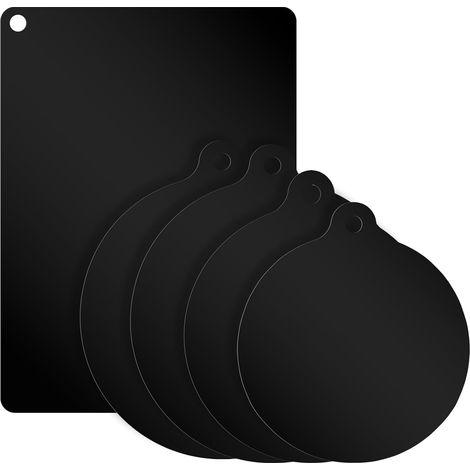 JSSEVN - Induction Hob Protector, 5-Piece Protective Mat for Induction Hobs, Induction Hob Mats, Heat Resistant up to 250°C (1/5)