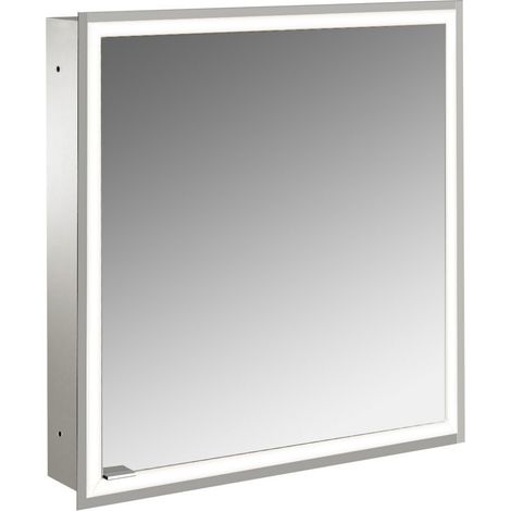 emco prime Armario con espejo iluminado, 600 mm, 1 puerta, tope (1/4)