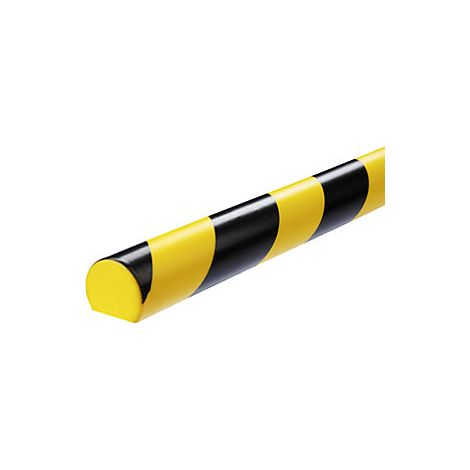 Perfil de protecciÓn de superficies durable s30r amarillo negro autoadhesivo 1m (1/5)