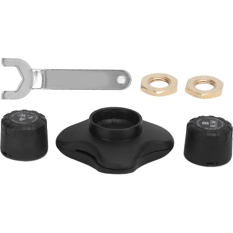 Kit de capteurs externes intégrés Bluetooth pour la surveillance de la pression des pneus de motos, véhicules électriques et vélos (version 1.03.5) (1/5)