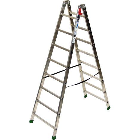 Scala All Doppia Salita Professional 1 Gradini 8 Facal (1/5)