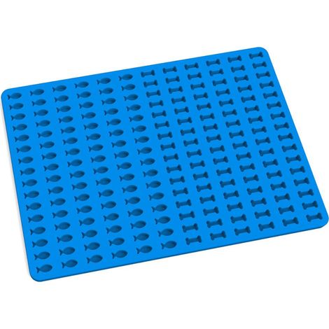 Tapis de cuisson en silicone pour biscuits pour chiens, moule à friandises chocolat résistant à la chaleur et antiadhésif
