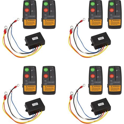 Adecuado para 8x 24V 50ft Control remoto inalámbrico para consola de automóvil, botón transmisor manual para consola de automóvil, adecuado para automóviles, ATV, SUV, camiones