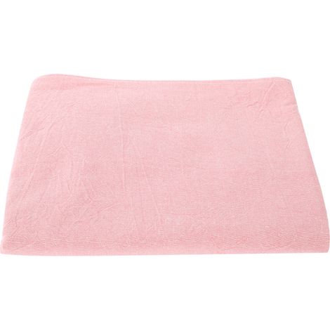 Housse de table de massage en coton respirant avec ouverture pour visage, couleur rose (1/5)