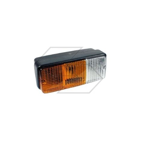 Faro anteriore 2 luci 160x70mm NEWGARDENSTORE cabina trattore agricolo A08114