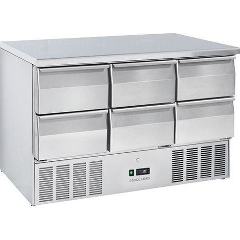 Table réfrigérée GN1/1 inox CRD 96A - Cool Head (1/5)