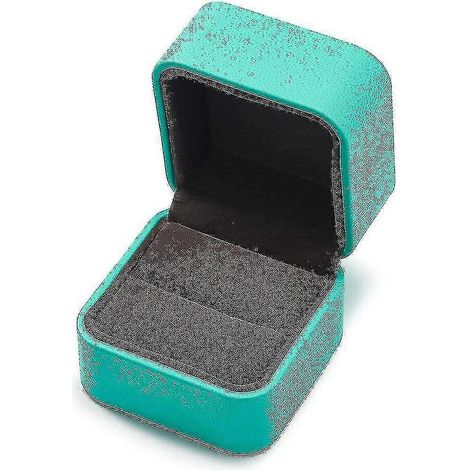 Boîte à bague de fiançailles, Boîtes à bagues, Organisateur de rangement pour bijoux, Étui d'emballage pour accessoires cadeaux de bijoux - DF (1/5)