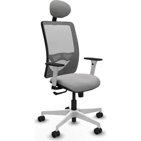 Chaise de bureau piqueras y crespo Zulema gris mousse 50 mm (1/2)