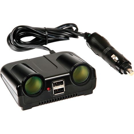Power Center, presa corrente doppia con USB, 12/24V (1/5)