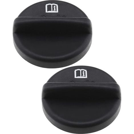 Tappo di riempimento olio motore per auto, 2 pezzi, 55566555. Compatibile con Astra J, Corsa E, Cascada, Insignia A, Zafira C. Tappo del serbatoio dell'olio per auto. (1/4)