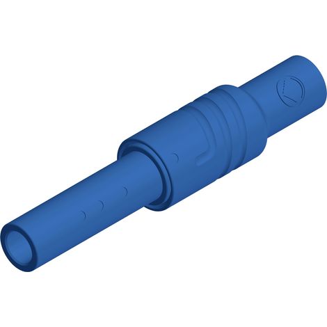 Hirschmann Test & Measurement KUN S Sicherheits-Lamellenbuchse Buchse, gerade Stift-Ø: 4 mm Blau 1 S