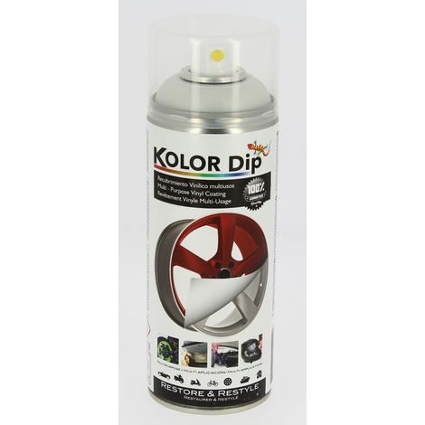 Bombe peinture finition blanc perle - Spray 400ml - KolorDip (1/2)