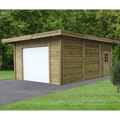 Carport 5064 x 7064 mm garage, Ancrage A visser (1/4)