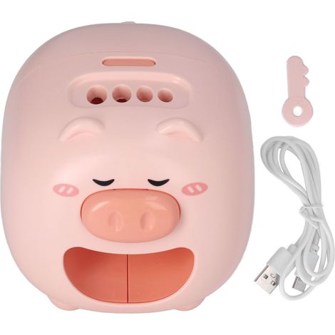 Décortiqueur Électrique de Graines de Tournesol en Forme de Cochon - Machine Automatique à Écosser les Graines - Idée Cadeau Original (1/5)