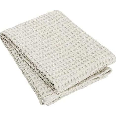 blomus Caro Asciugamano da Bagno, Cotone, Moonbeam, B 70 cm, T 140 cm