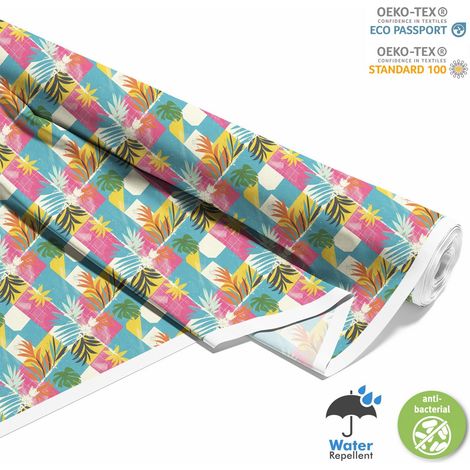 Dekorativer Outdoor-Stoff Oxford - Motiv Sommer DX9227 (1/5)