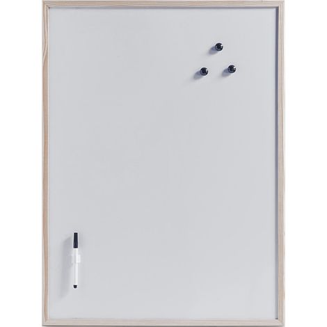Magnettafel MEMO + Marker und 3 Magnete, weiß, 80 x 60 cm, ZELLER