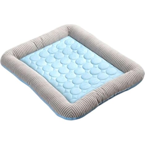 Tapis Rafraîchissant Chien Chat, Coussin Auto-Refroidissant en Gel Non-Toxique, Reste Froid Plus Longtemps sans Eau ni Électricité, Tapis Fraîcheur Résistant aux Rayures pour Canicule (1/5)