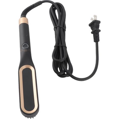 Peigne lisseur de barbe électrique multifonctionnel, brosse lissante pour barbe pour hommes, prise 100-240 V. (1/5)
