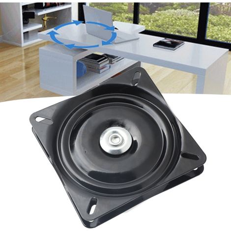 Beyamis Plateau tournant 360° – roulement, grande charge, base tabouret, bar/maison/bureau (1/5)