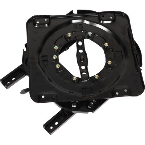 Jeffergarden Base pivotante de siège, Base de siège rotative réglable et robuste avec piste coulissante pour véhicules d'ingénierie de véhicules commerciaux RV (1/5)