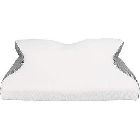 Oreiller Cervical pour dormir, mousse à mémoire de forme, coton, rebond lent, refroidissement, soutien ergonomique du cou, dormeur sur le dos et sur le côté (1/5)