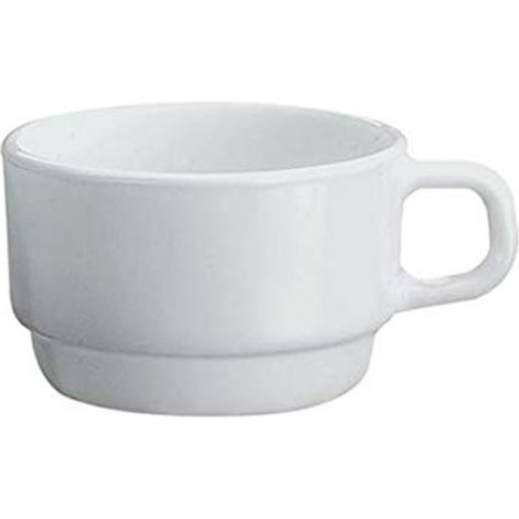 BORMIOLI tazas cafe 13cl performa , Pack de 6 tazas de café de 13cl Performa. -Marca: Bormioli. -Material: porcelana. -Capacidad: 13 cl. -Color: blanco. -Dimensiones: 23 x 16 x 5 c