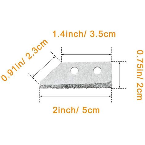 Grattoir à joints de carrelage 21cm - manche en plastique avec lame d'acier remplaçable avec pointe en tungstène - outillage pour carreleur,noir (1/3)