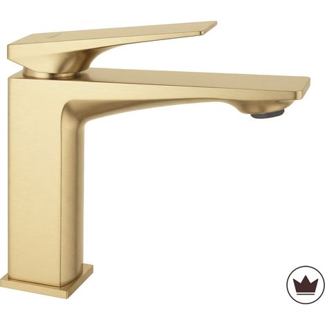 BATHROOM FAUCET REA PRIME BRUSH GOLD LOW PREMIUM