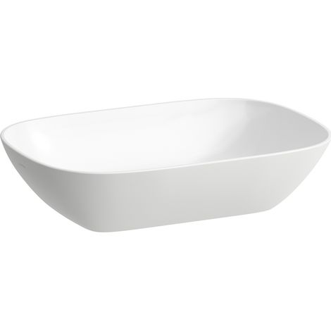 LAUFEN INO lavabo bol, sin agujero para grifo, sin rebosadero, US