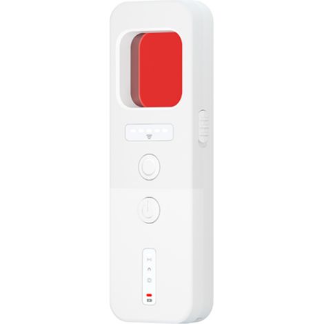 Détecteur de caméras cachées, détecteur de micros espions avec 5 niveaux de sensibilité réglable, scanner de signal sans fil portable, localisateur de caméras pour la maison, la voiture, le bureau et (1/2)