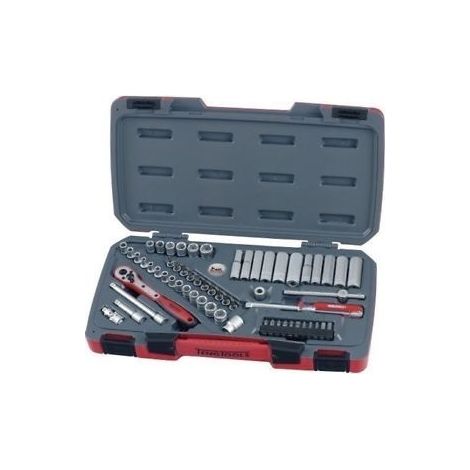 Juego de llaves de vaso, 1/4, T1460, 60 piezas TENGTOOLS 167260108