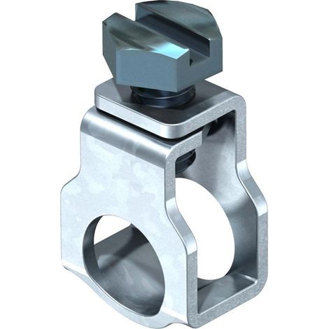 OBO Bettermann Borne de fila para carril de compensación de potencial 95mm² Acero galvanizado, 5015766