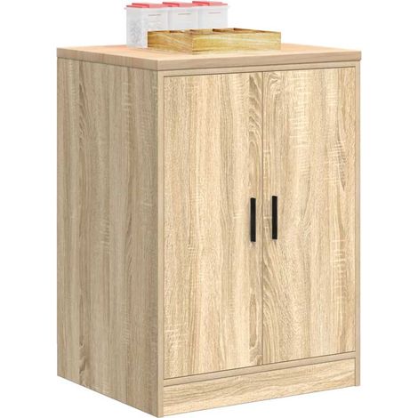 Armario de almacenamiento para garaje Roble Sonoma 60x51x85 cm vidaXL