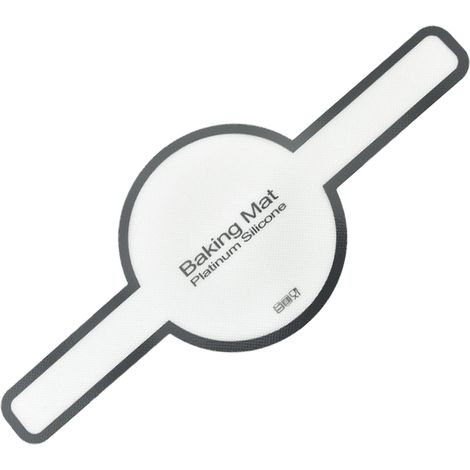 Tapis de cuisson en silicone pour pain et four, outils de cuisson, transfert de pâte, tapis de cuisson en silicone platine, tapis pour cocotte en fonte. (1/5)