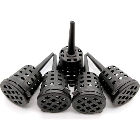 50 bacs à engrais couverts - Pour engrais à libération lente - Portables - Conviennent aux jardins, pépinières et plantes en pot - Noirs (1/5)