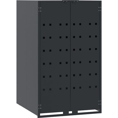 Maison Exclusive - Mülltonnenbox für Einzeltonne Anthrazit 69x79x