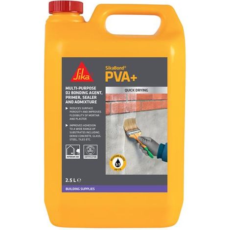 Sika Sikabond PVA+ 2.5L - High-Quality Bonding Agent