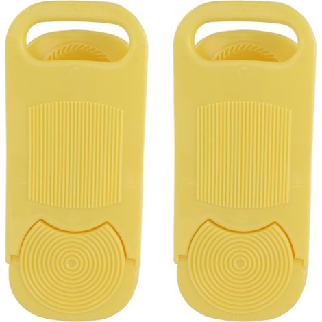 Planche à gnocchis multifonctionnelle en PP, idéale pour la fabrication de gnocchis et de garganellis. Ustensiles de cuisine pour la maison et le restaurant (lot de 2, jaune). (1/5)