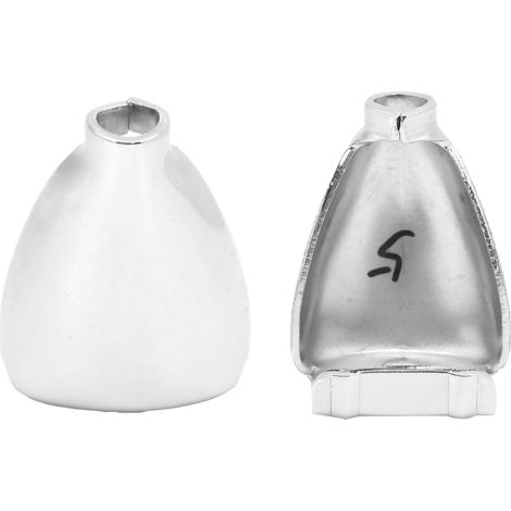 2 Pièces Fûts de Batterie Chromés en Acier, Accessoires de Nettoyage pour Batterie et Percussions WC704 (1/5)