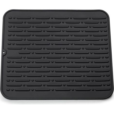 Tapis de séchage vaisselle en silicone antibactérien 45 x 40 cm – Résistant à la chaleur – Antidérapant – Garantie à vie (1/5)