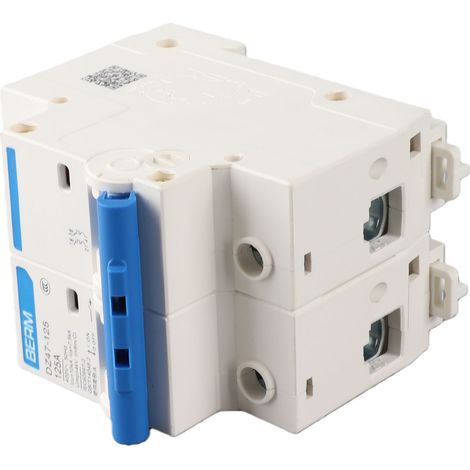 Interrupteur de protection contre les fuites 400 V 80/100/125 A DZ47-125 2P Disjoncteur miniature (125 A) (1/5)